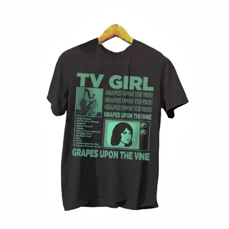 TV Girl, TV Girl Grapes Upon The Vine T Shirt, TV Girl Artist Shirt, Tv Girl Merch, Tv Girl Tour Shirt, Music Shirt...