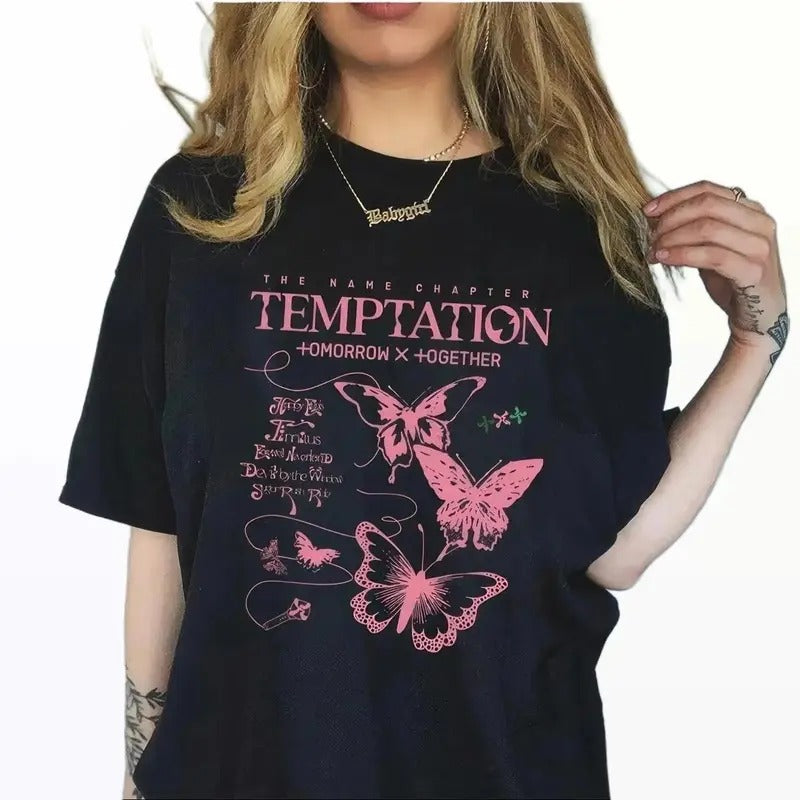 TXT Tomorrow X Together The Name Chapter Temptation T-Shirt Collection Hoodie, Sweatshirt | WearSparks.com