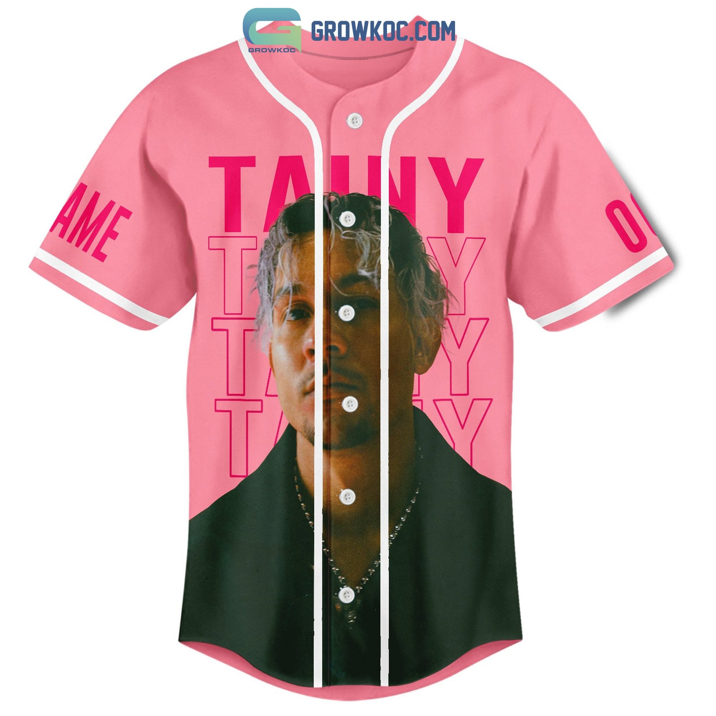 Tainy Data Personalized Baseball Jersey