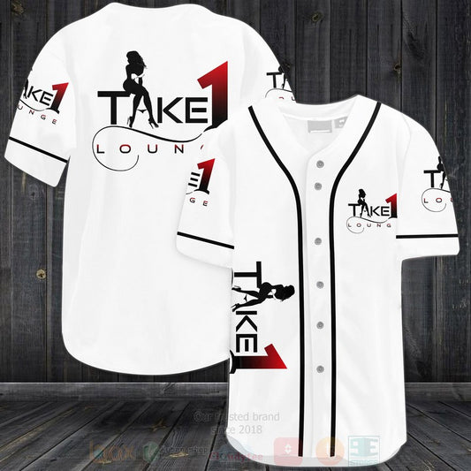 FASHION Take One Lounge Baseball Jerseys Botton Shirt