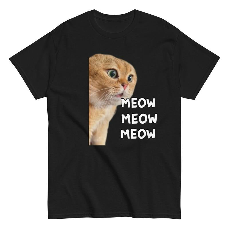 Talking Meme Cat Viral Video Funny Cat  sweater T-Shirts, Hoodie, Sweatshirt | WearSparks.com