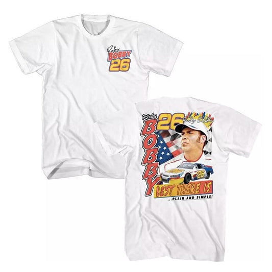 Talladega Nights Best There Is Men's T Shirt Plain and Simple Ricky Bobby 26 Classic Cotton Menswear Top Hoodie, Sweatshirt