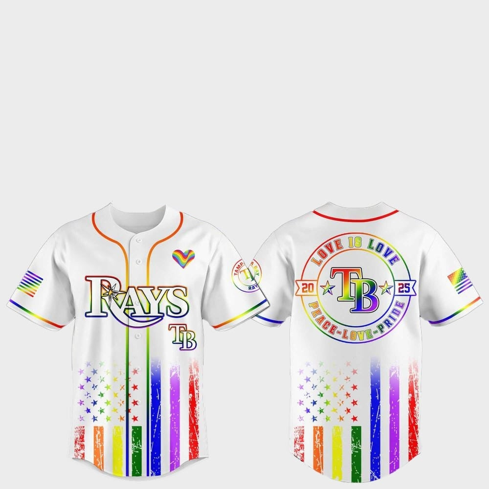 Tampa Bay Rays Pride Month Love Is Love 2025 Jersey - Grishko.com T-Shirts, Hoodie, Sweatshirt | WearSparks.com