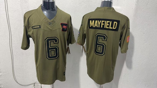 Tampa Bay Buccaneers #6 Baker Mayfield Style 1