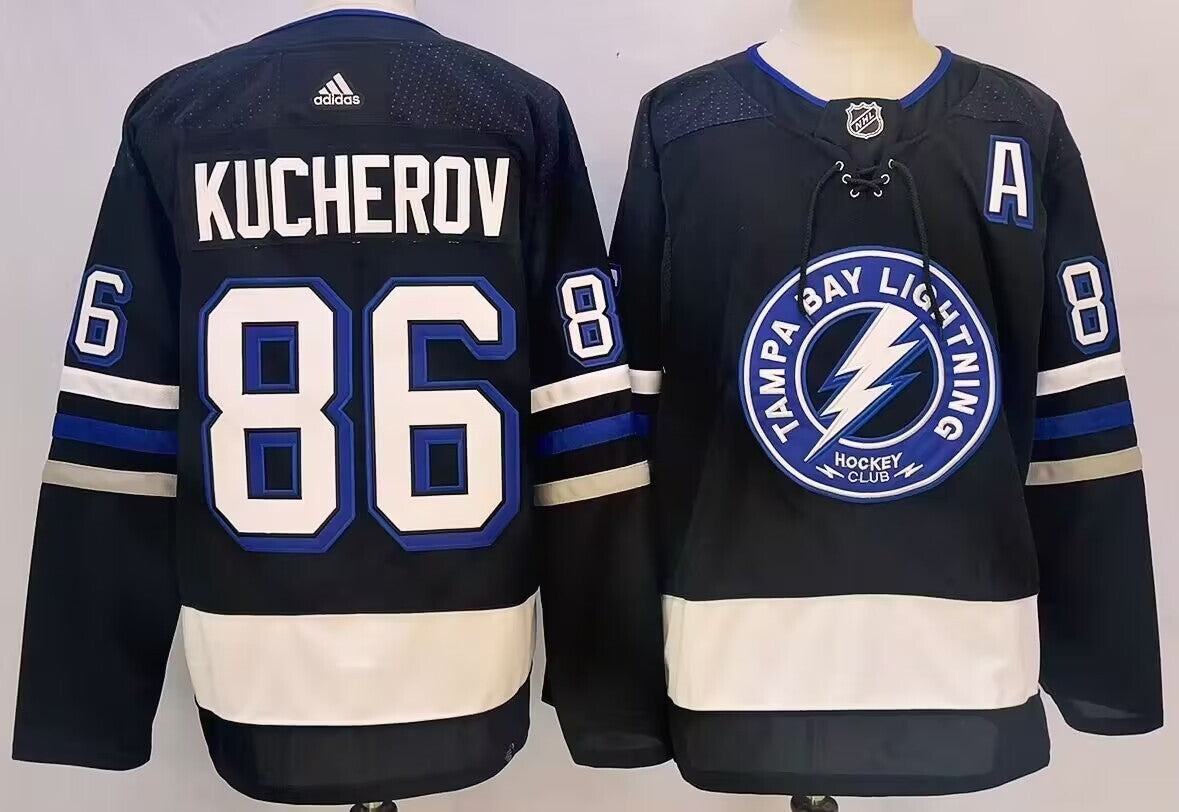 Tampa Bay Lightning #86 Nikita Kucherov Style 4