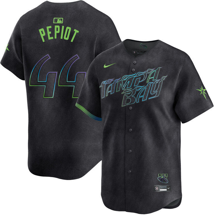 Tampa Bay Rays #44 Ryan Pepiot City Connect Limited Jersey