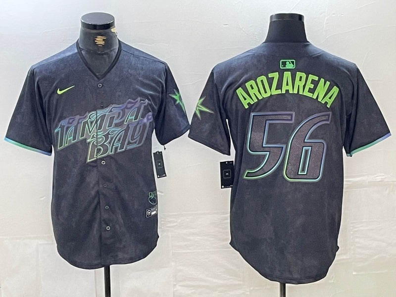 Tampa Bay Rays #56 Randy Arozarena Rays City Style 4