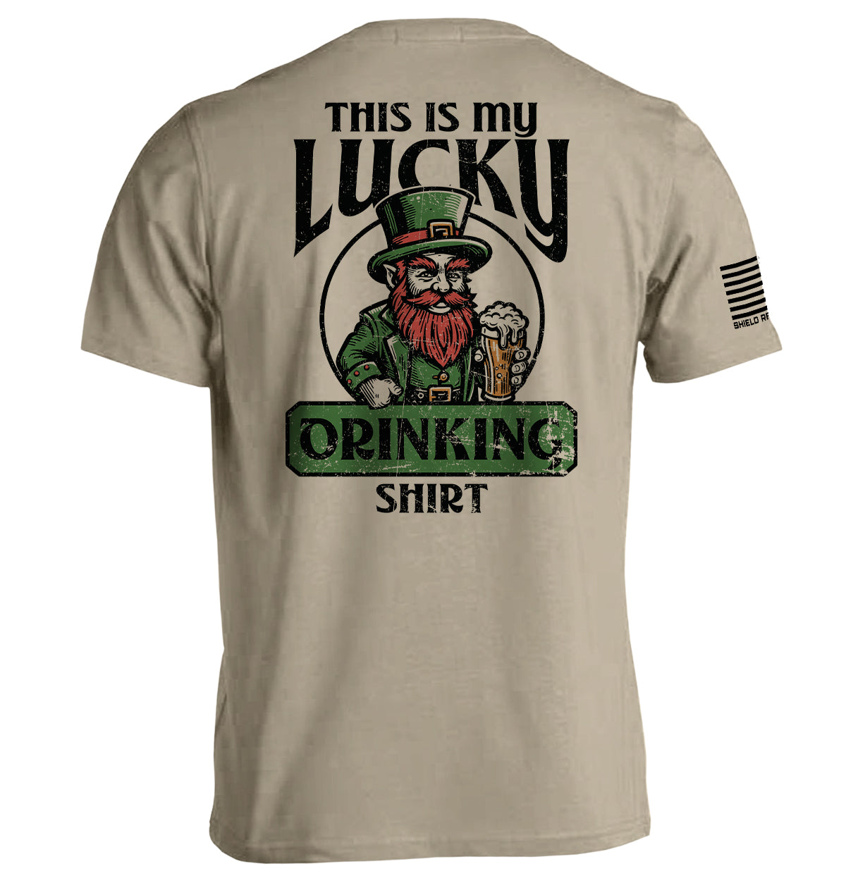 This Is My Lucky Drinking Shirt Hoodie, Sweatshirt | WearSparks.com (Image 3)