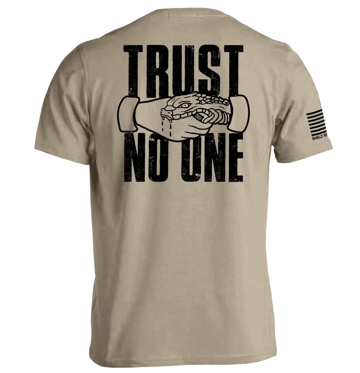 Trust No One (Black) T-Shirts, Hoodie, Sweatshirt | WearSparks.com (Image 3)