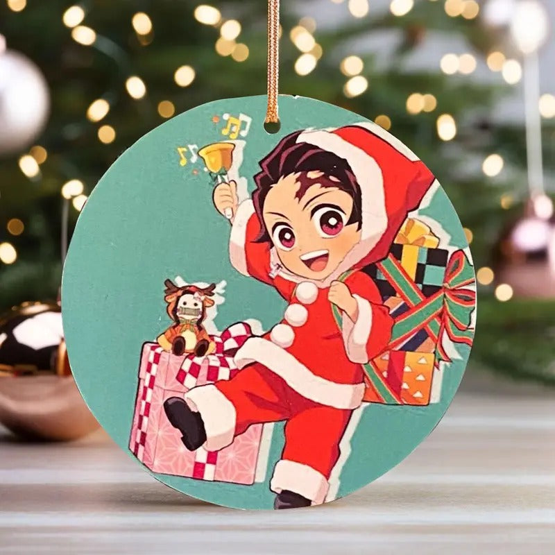 Tanjiro And Hashira Christmas Tree Ornament, Christmas Ornament, Holiday Gift T-Shirts, Hoodie, Sweatshirt | WearSparks.com