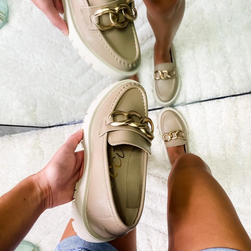 Taupe Chunky Chain Loafer T-Shirts, Hoodie, Sweatshirt | WearSparks.com