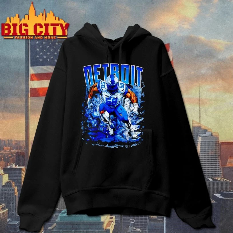 Taylor Decker Rockin Detroit 58 shirt