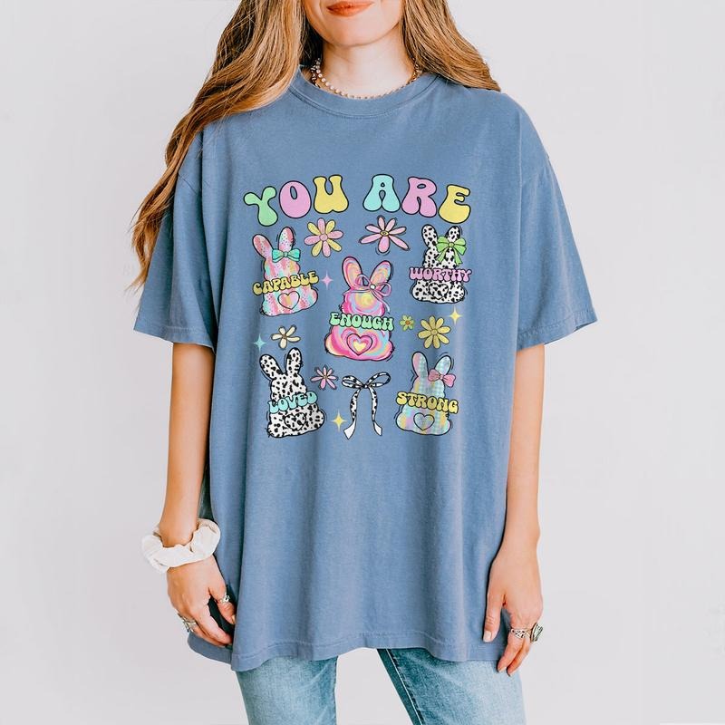 Teacher Easter Shirt, Easter Gifts for Teacher, Easter Bunny Spring Teach Shirt, Coquette Bow Teaching Tee, You Are...