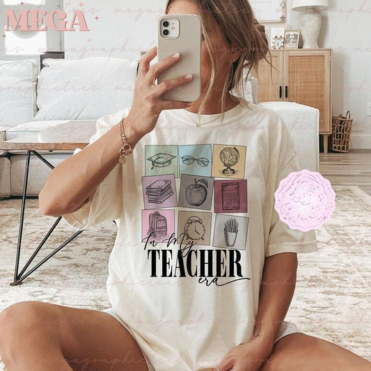 Teacher Era Shirt, Back To School Teacher Shirt, Teacher Tour Shirt 0TRJM Hoodie, Sweatshirt | WearSparks.com