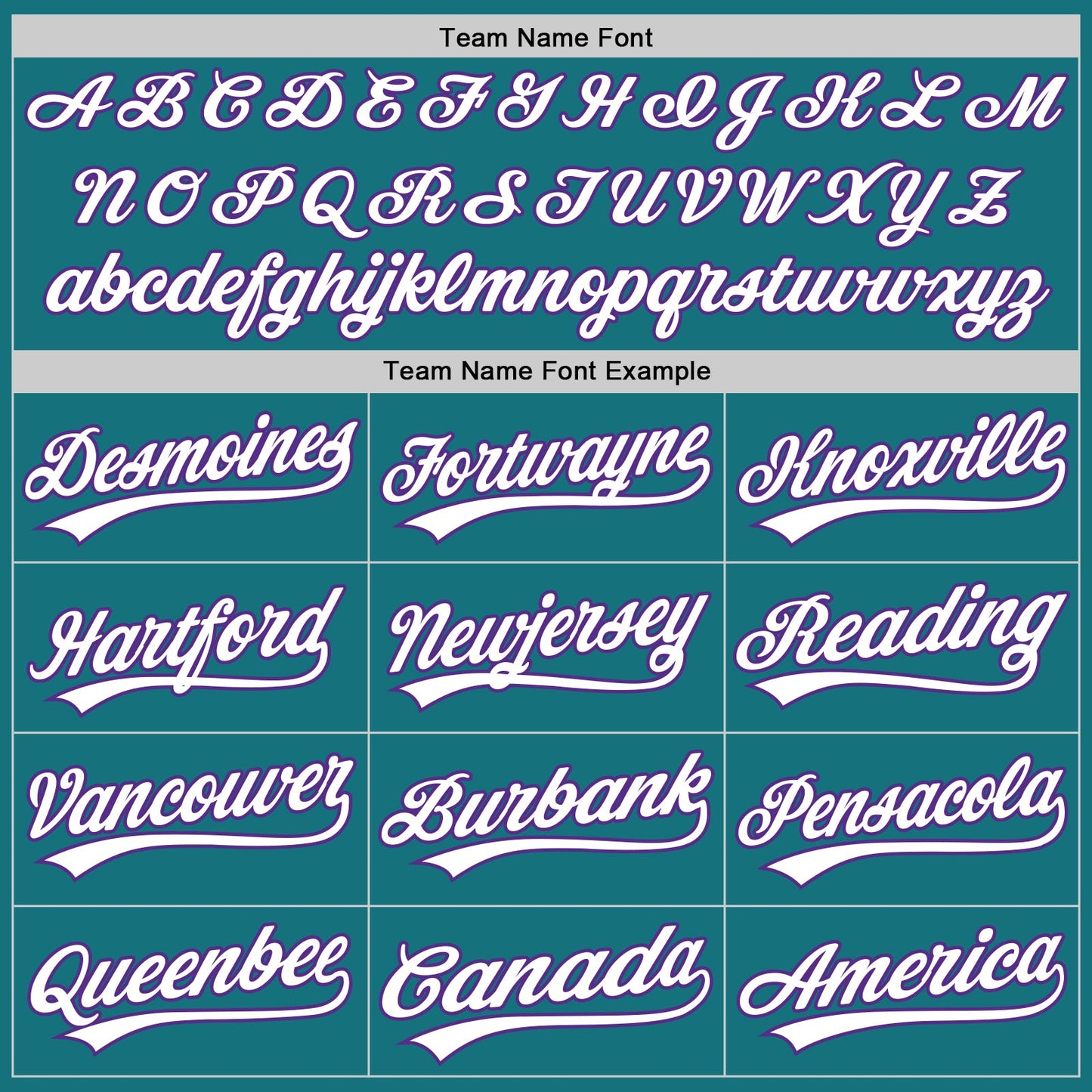 Custom Teal White-Purple Authentic Baseball Jersey
