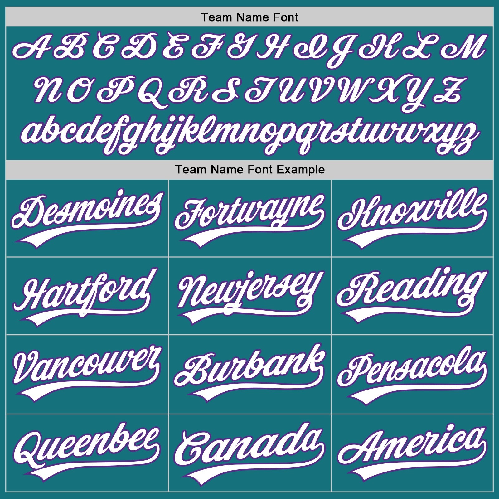 Custom Teal White-Purple Authentic Baseball Jersey
