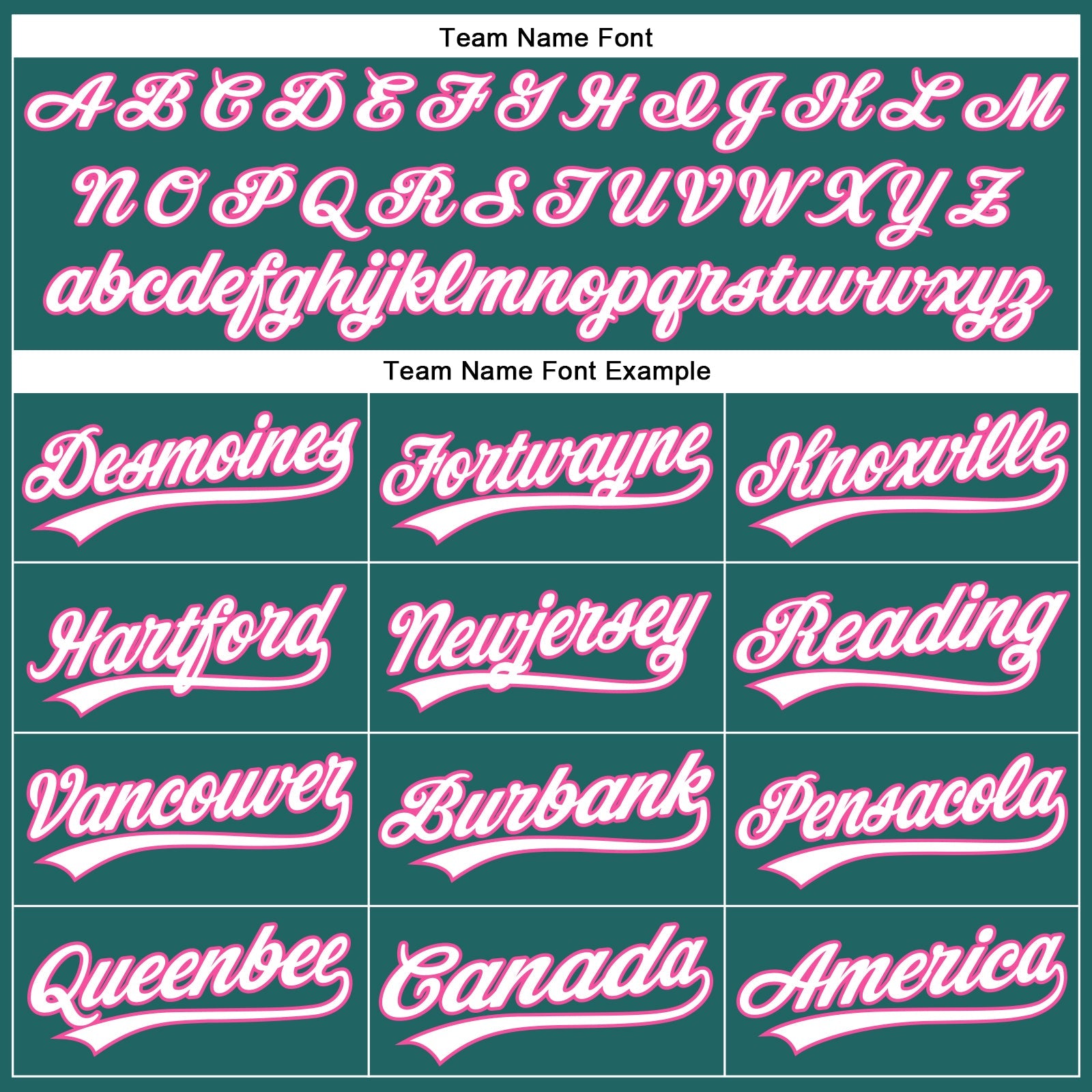 Custom Teal White Pinstripe Pink Authentic Baseball Jersey