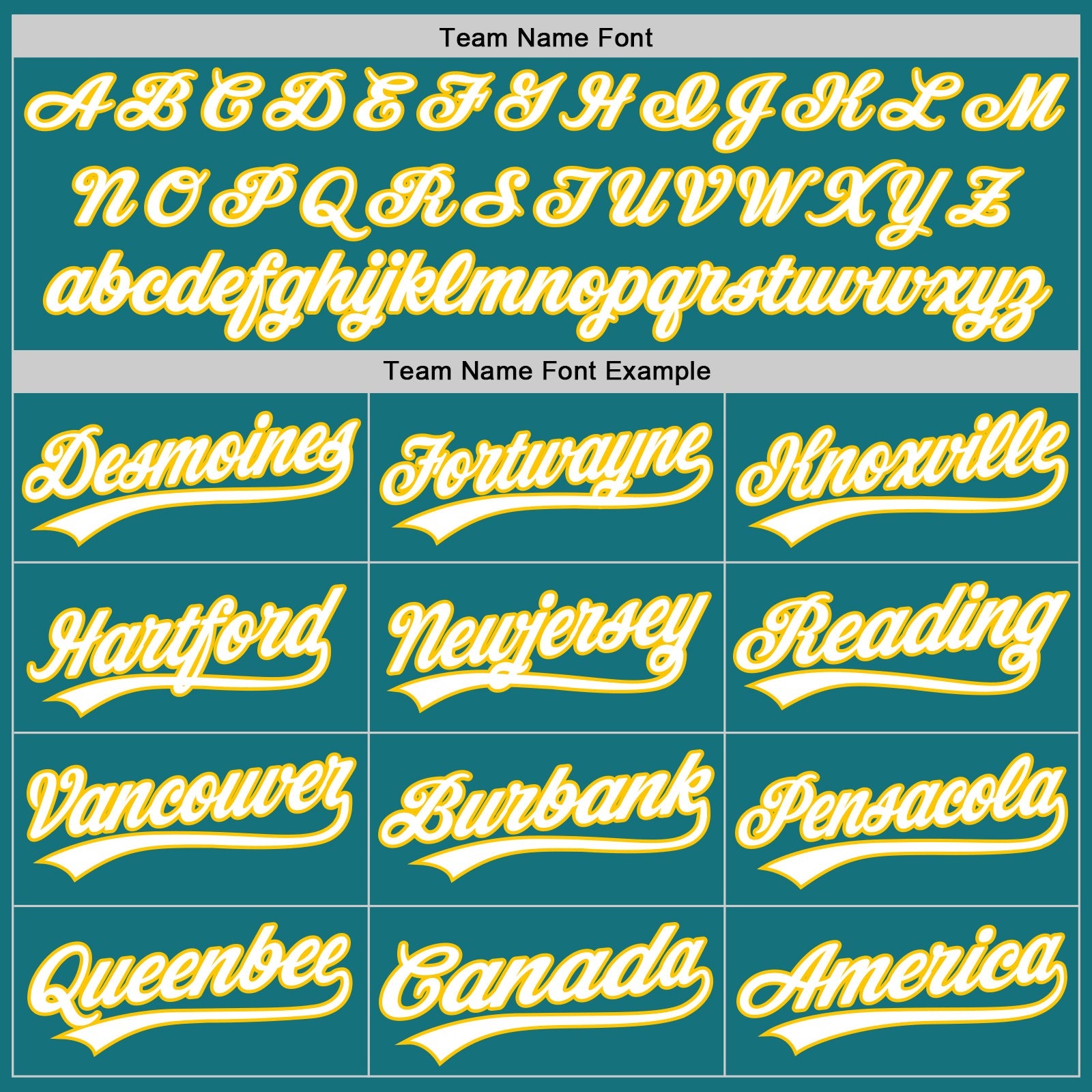Custom Teal White-Yellow Authentic Baseball Jersey