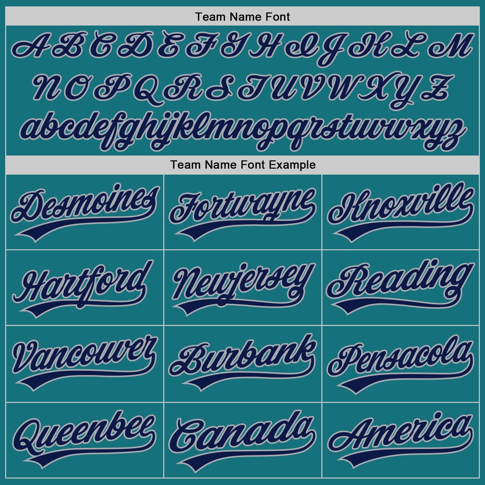 Custom Teal Navy-Gray Authentic Baseball Jersey