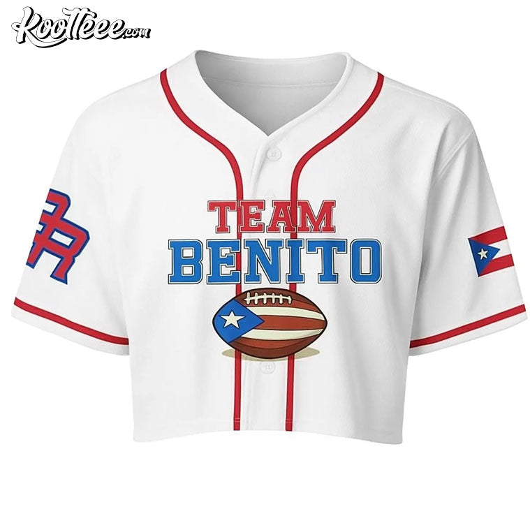 Team Benito Bad Bunny Bowl Puerto Rico Baseball Jersey
