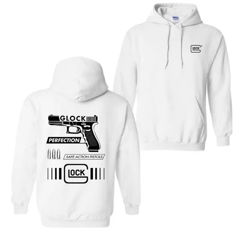 Team Glock Cotton T-Shirt In Glock We Trust 2 Side Hoodie, T-Shirt for men for women Fabric Menswear Fabric Menswear...