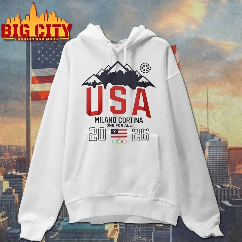 Team Usa 2026 Olympic Milano Cortina One For All shirt