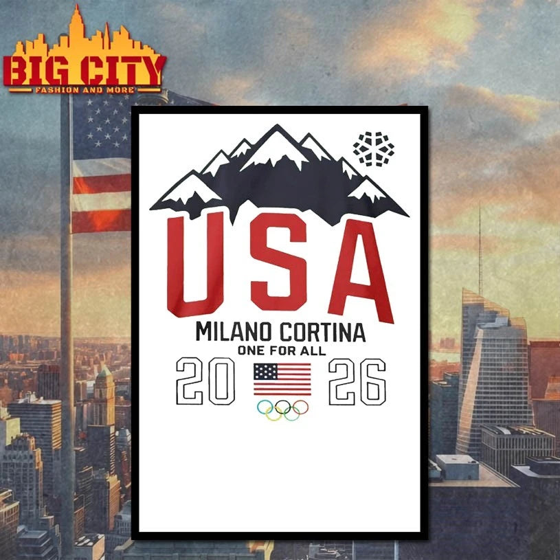 Team Usa 2026 Olympic Milano Cortina One For All shirt