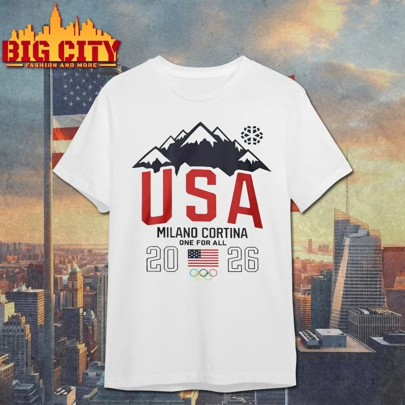 Team Usa 2026 Olympic Milano Cortina One For All shirt