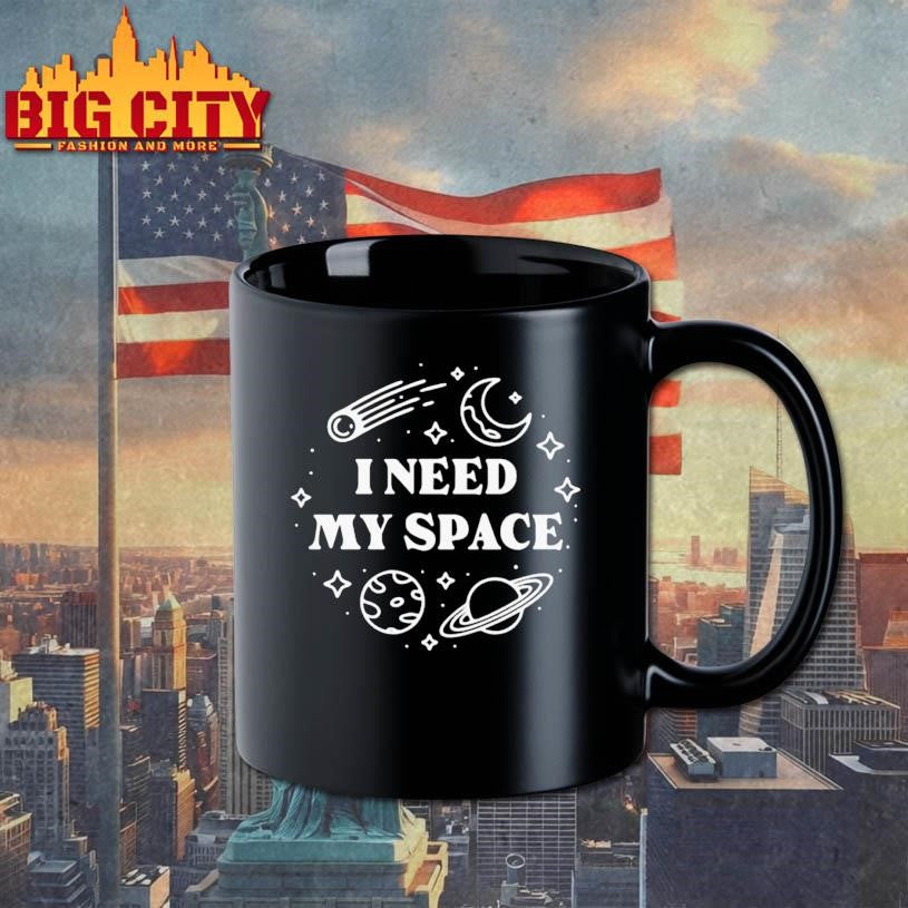Techgeeks Apparel I Need My Space Funny Introvert Shirt