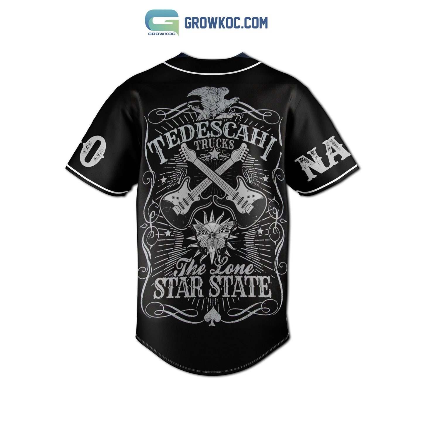 Tedeschi Trucks The The Lone Star State World Tour 2023 Personalized Baseball Jersey