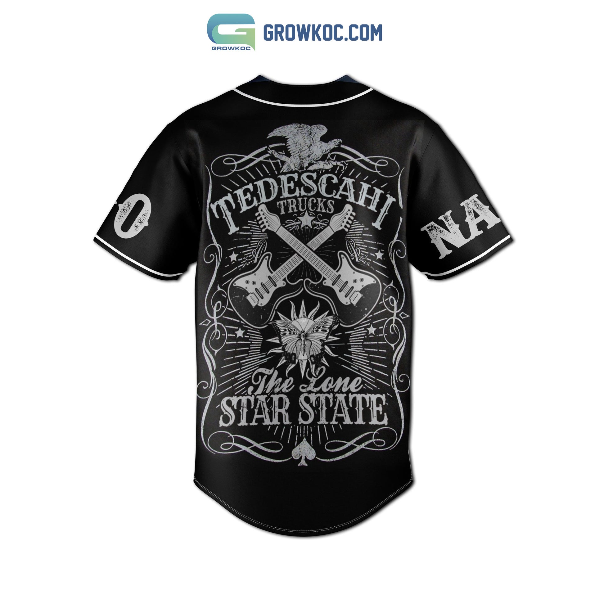 Tedeschi Trucks The The Lone Star State World Tour 2023 Personalized Baseball Jersey