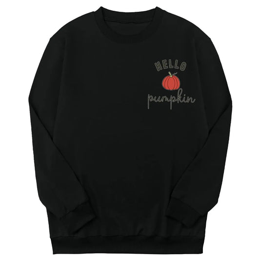 Teen Girl's Print Crew Neck Sweatshirt, Casual Halloween Long Sleeve Pullover for Daily Wear, Kids Clothing for All...