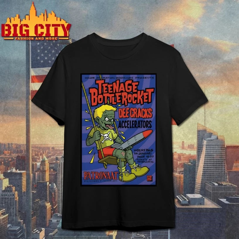 Teenage BottleRocket Jan 14 2026 Patronaat In Haarlem, Netherlands Poster shirt