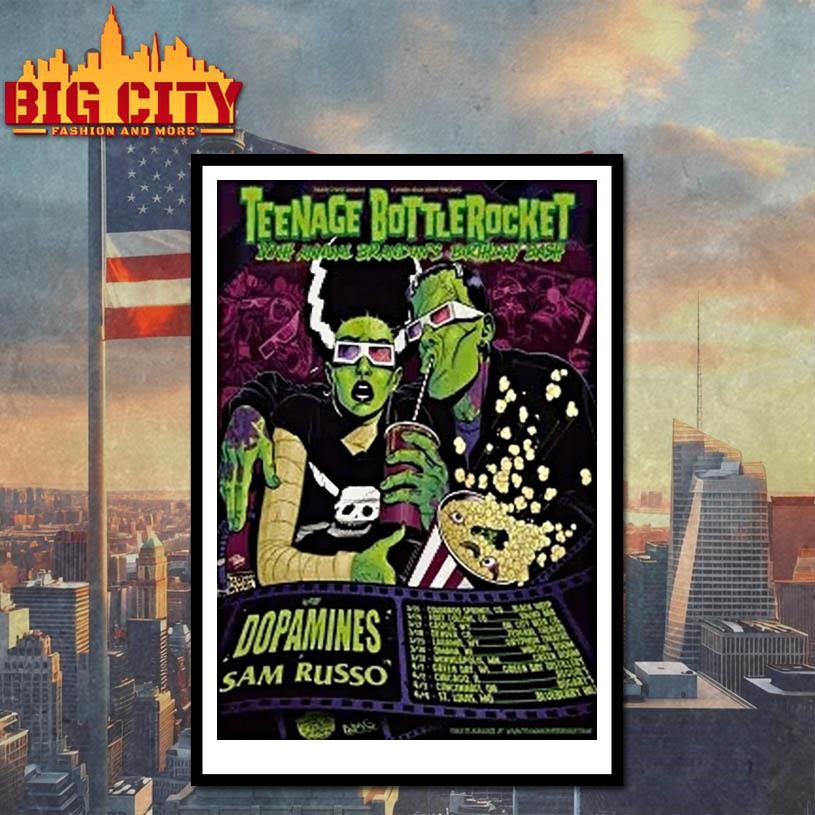 Teenage Bottlerocket 10th Ons Birthday Bash Tour 2026 Shirt