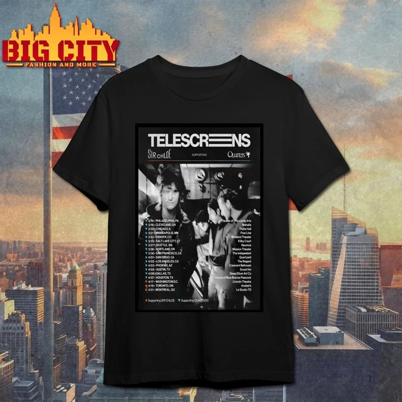 Telescreens Spring 2026 Shows Poster shirt