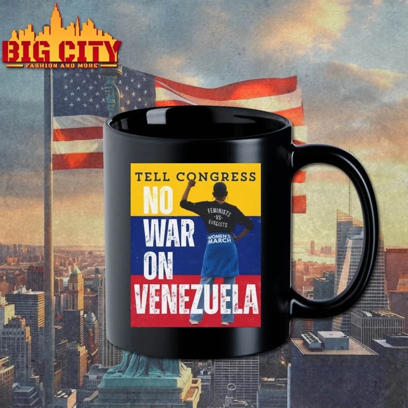 Tell Congress No War In Venezuela poster shirt