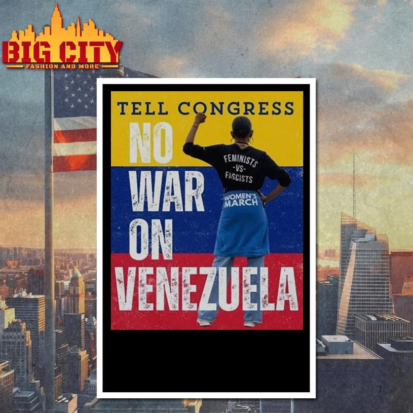 Tell Congress No War On Venezuela Shirt