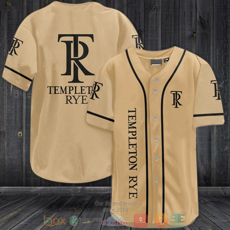 Templeton Rye khaki Baseball shirt