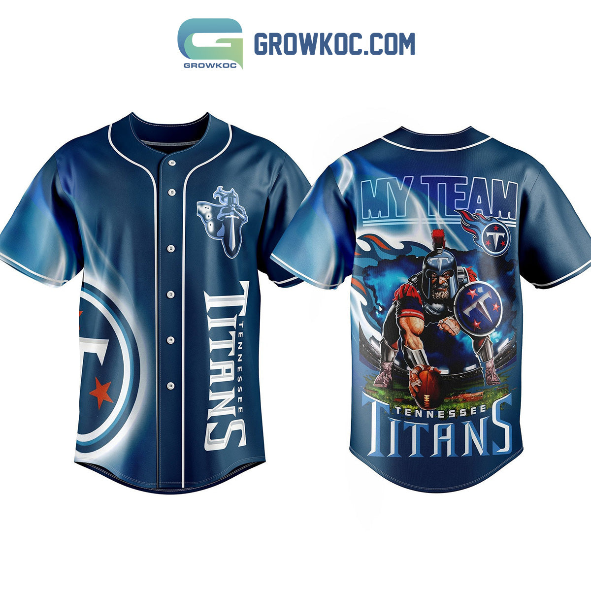 Tennessee Titans My Team Baseball Jersey