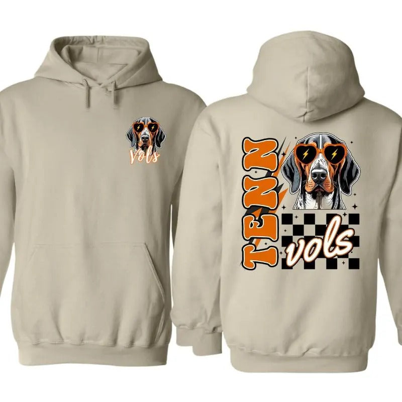 Tennessee Vols Hoodie, Game Day Tennessee Football Hoodie, Cute College Sports Football, Football Shirt, Shirt For Men...