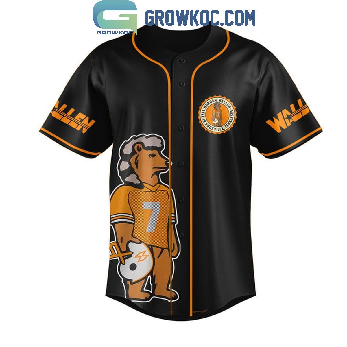 Tennessee Vols Morgan Wallen Home Performance 2024 Hometown Baseball Jersey