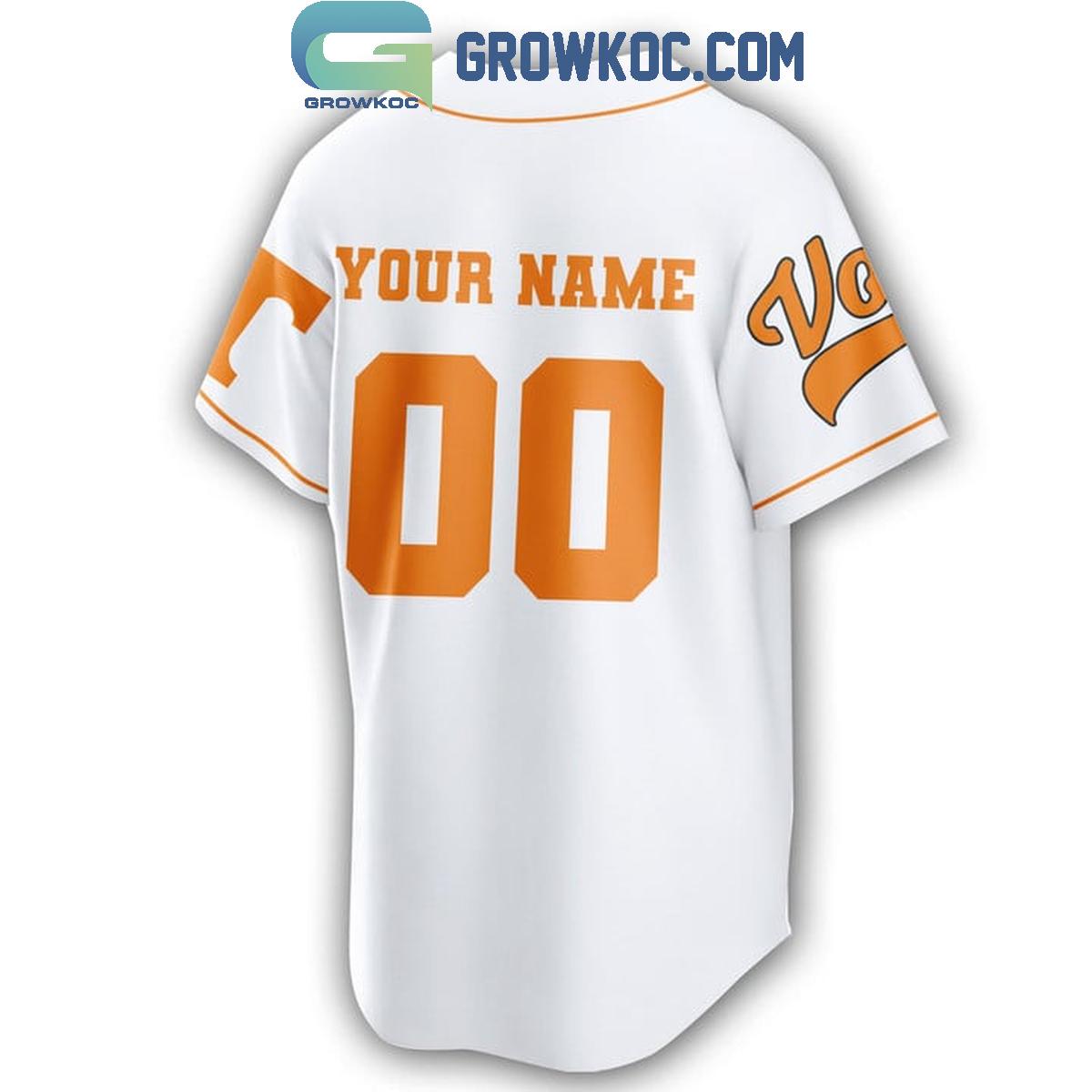Tennessee Volunteers National Champions Vols 2024 Personalized Baseball Jersey