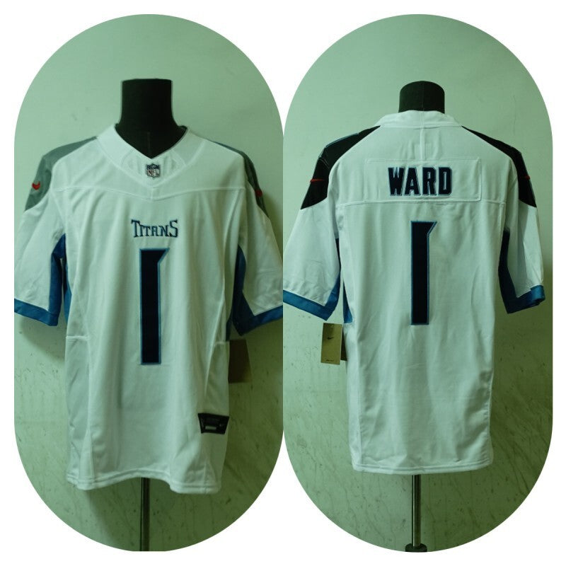 Tennessee Titans #1 Cameron Ward Titans Style 1