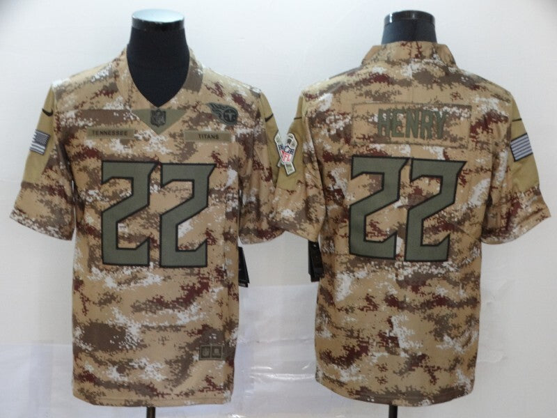 Tennessee Titans #22 Derrick Henry 18 Salute 312