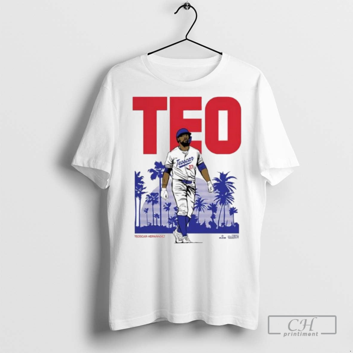 Teoscar Hernandez Associated Los Angeles And Southern California Graphic T Shirts