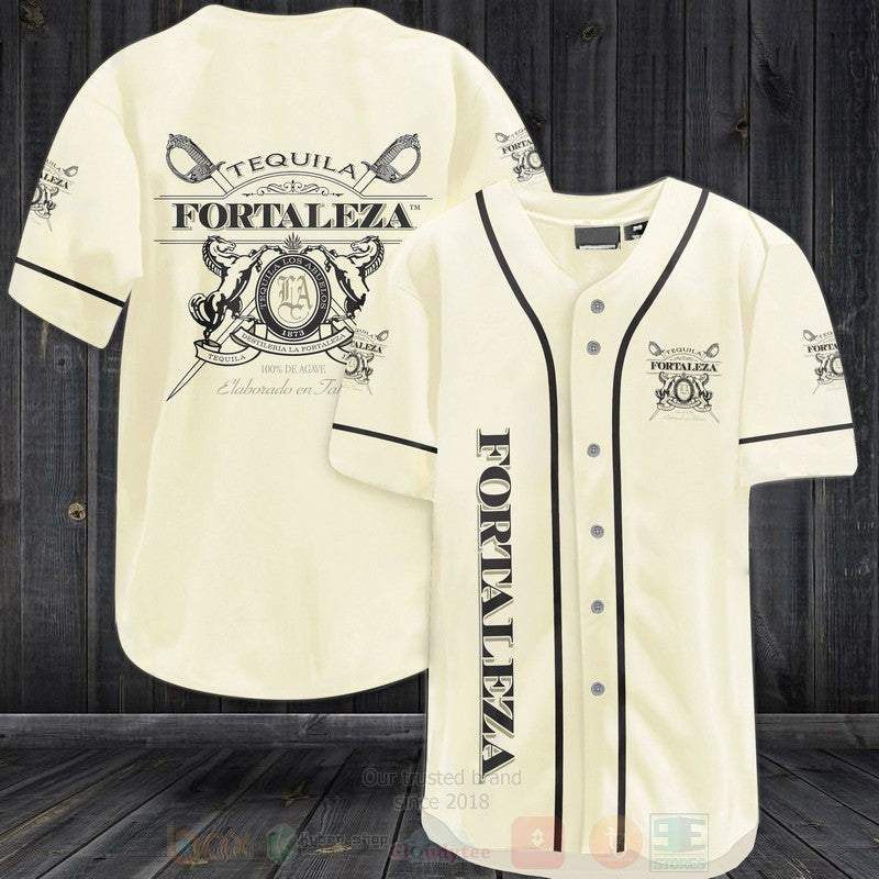 FASHION Tequila Fortaleza Baseball Jerseys Botton Shirt