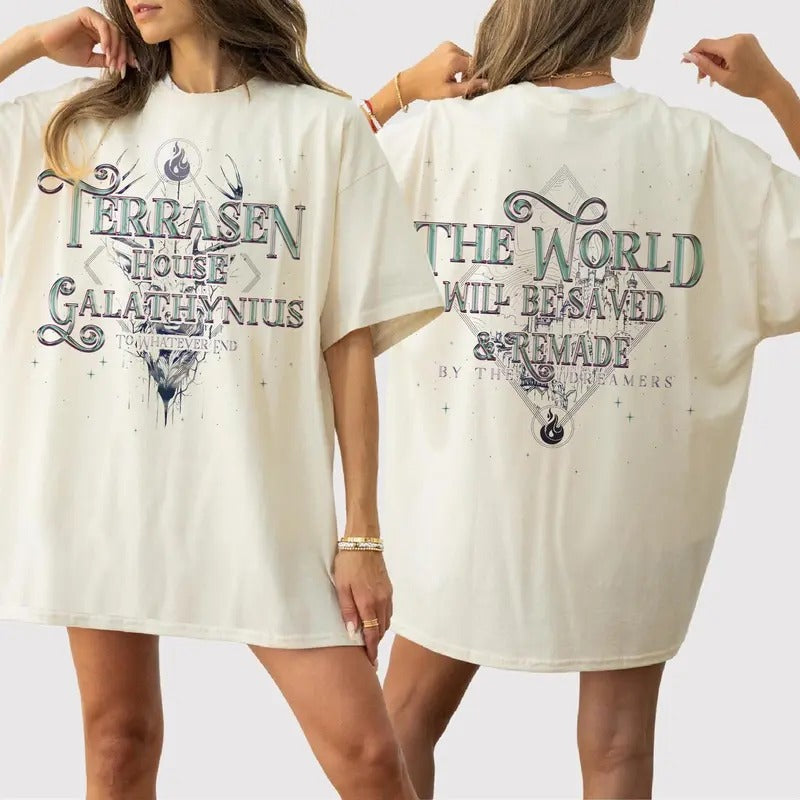 Terrasen House Galathynius shirt | The Word Will Be Saved & Remade shirt | Aelin Galathynius House shirt | Throne of...