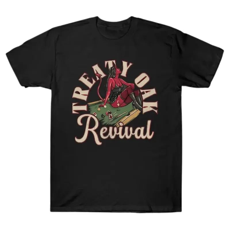 Texas Cpuntry Rock Treaty Oak Revival Logo T-Shirt, Printed In The USA Hoodie, Sweatshirt | WearSparks.com