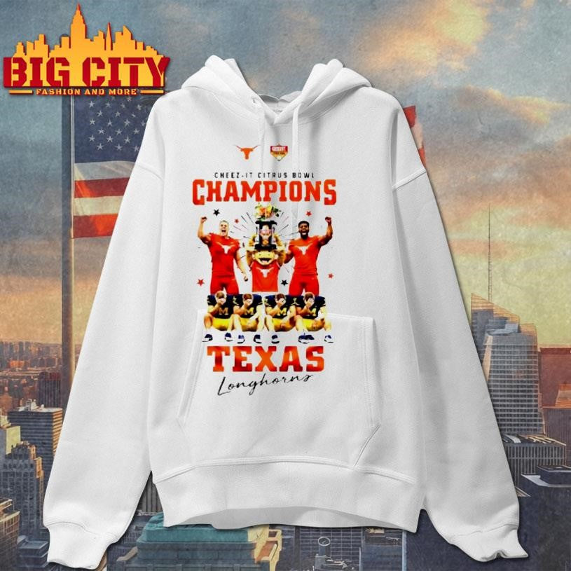 Texas Longhorns 2025 Citrus Bowl Champions Players Trophy shirt