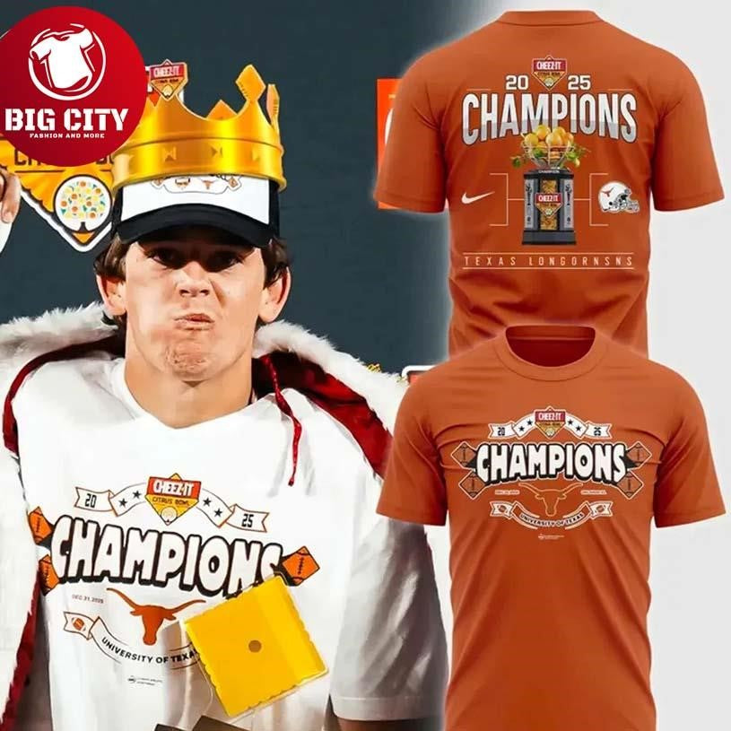 Texas Longhorns Cheez-It Citrus Bowl Special Two Sided Shirt